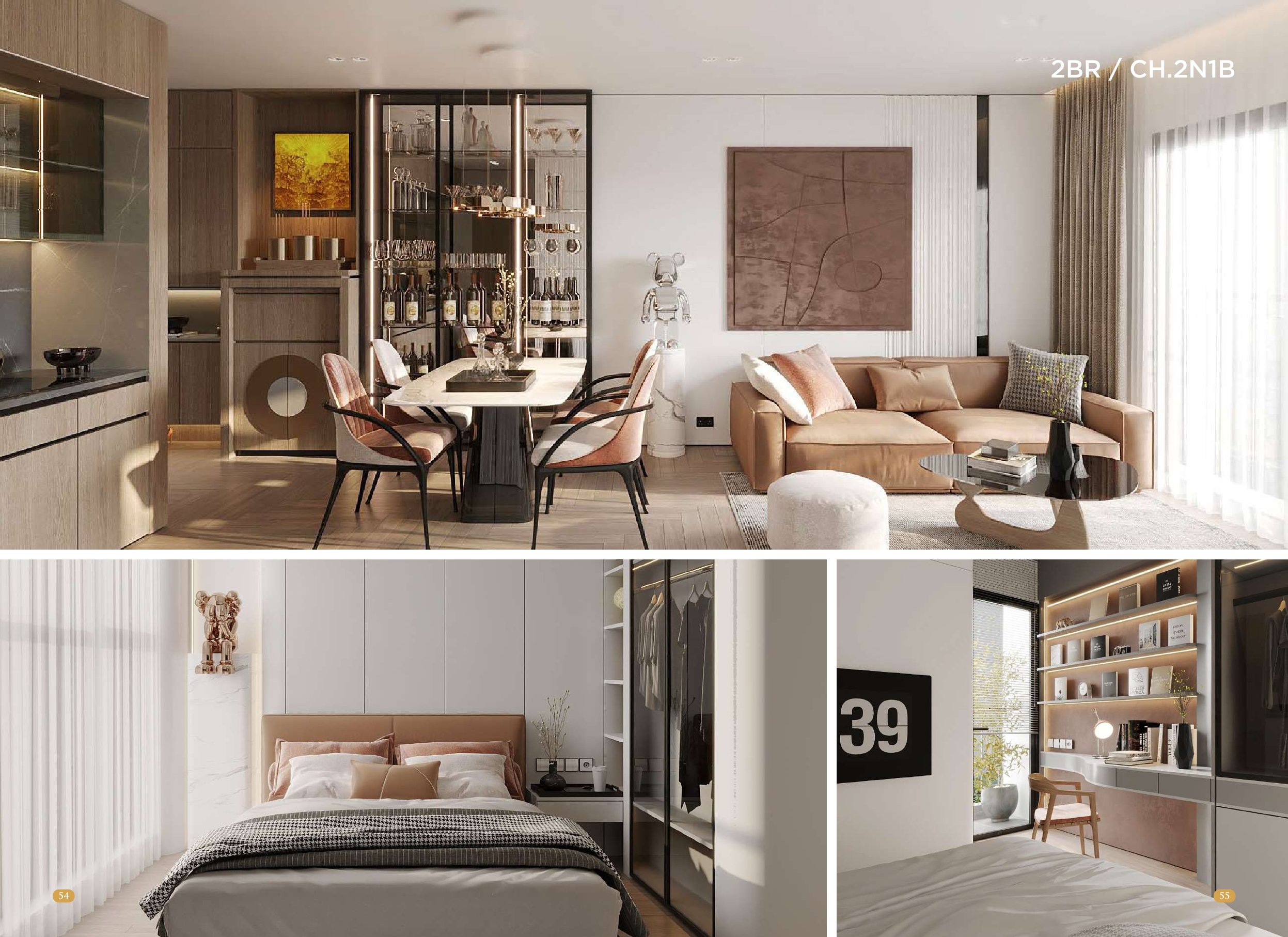 Phối cảnh Căn 2PN